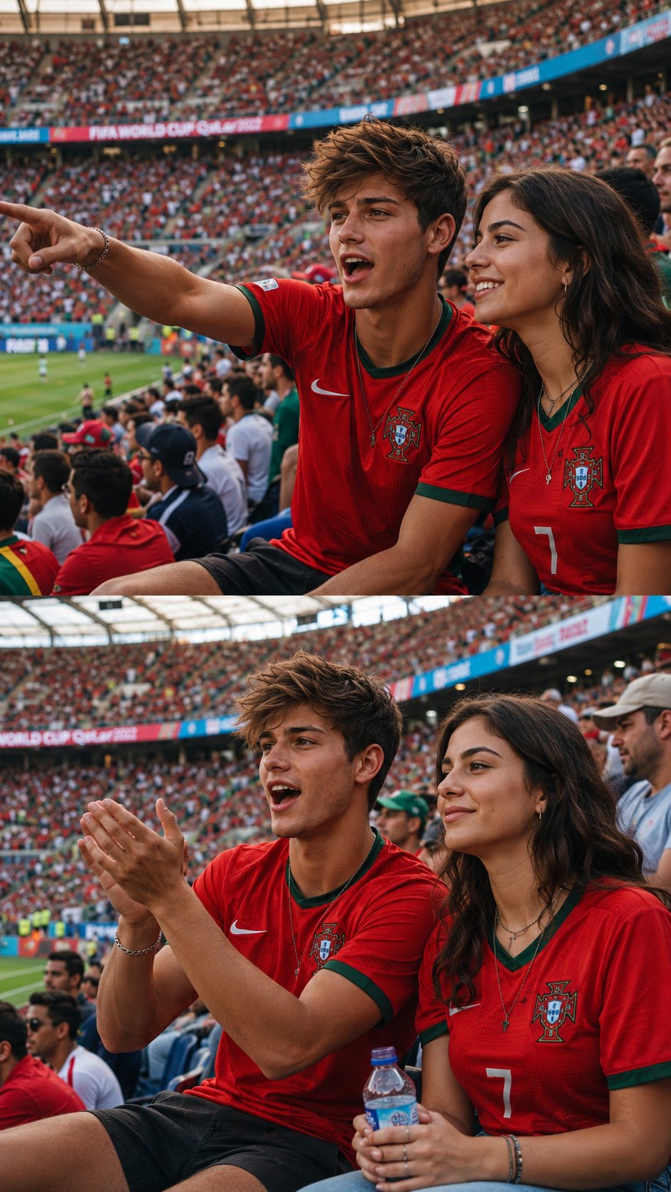 Portugal Fans World Cup Moments