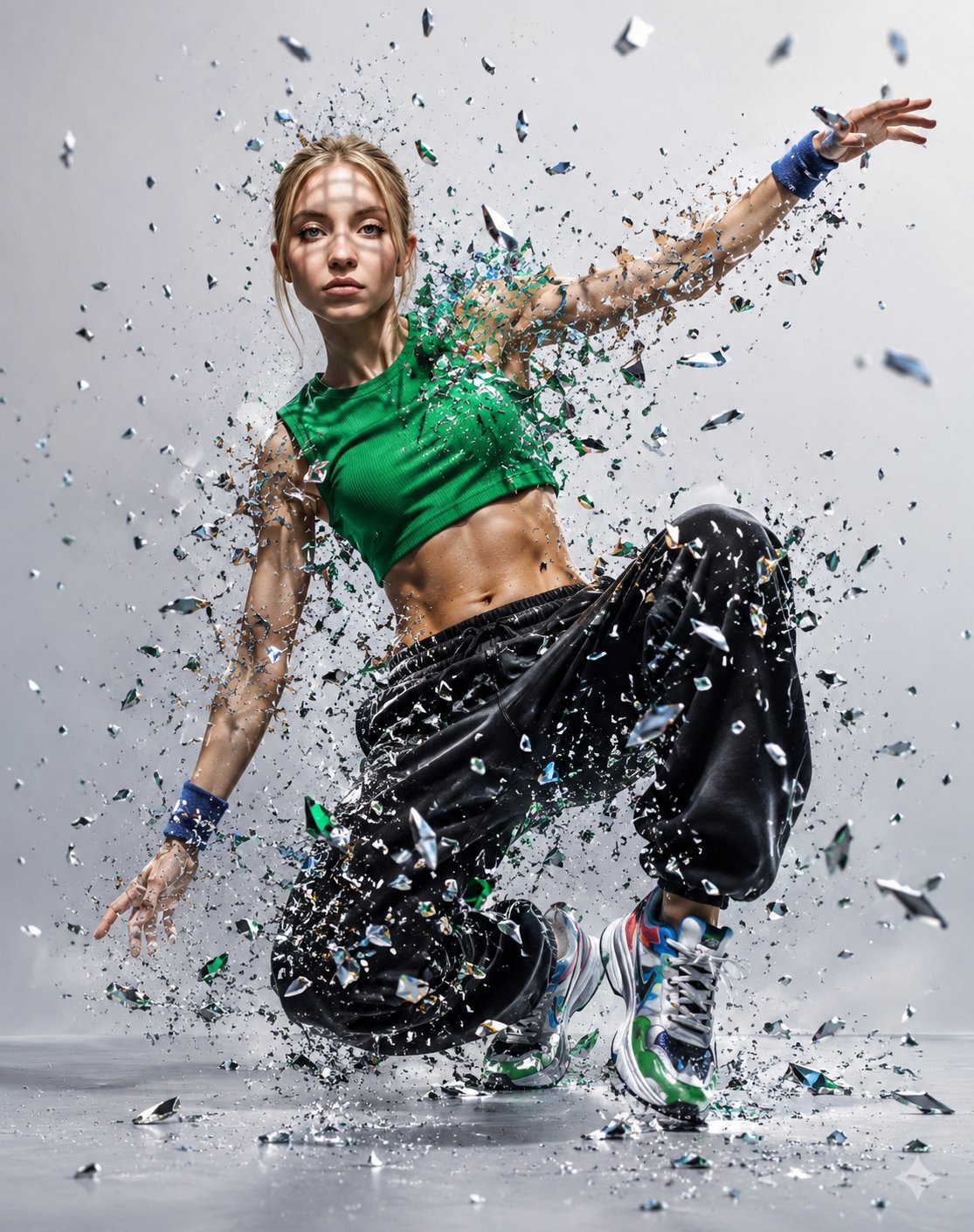 Dynamic Street Dance Shattering Effect