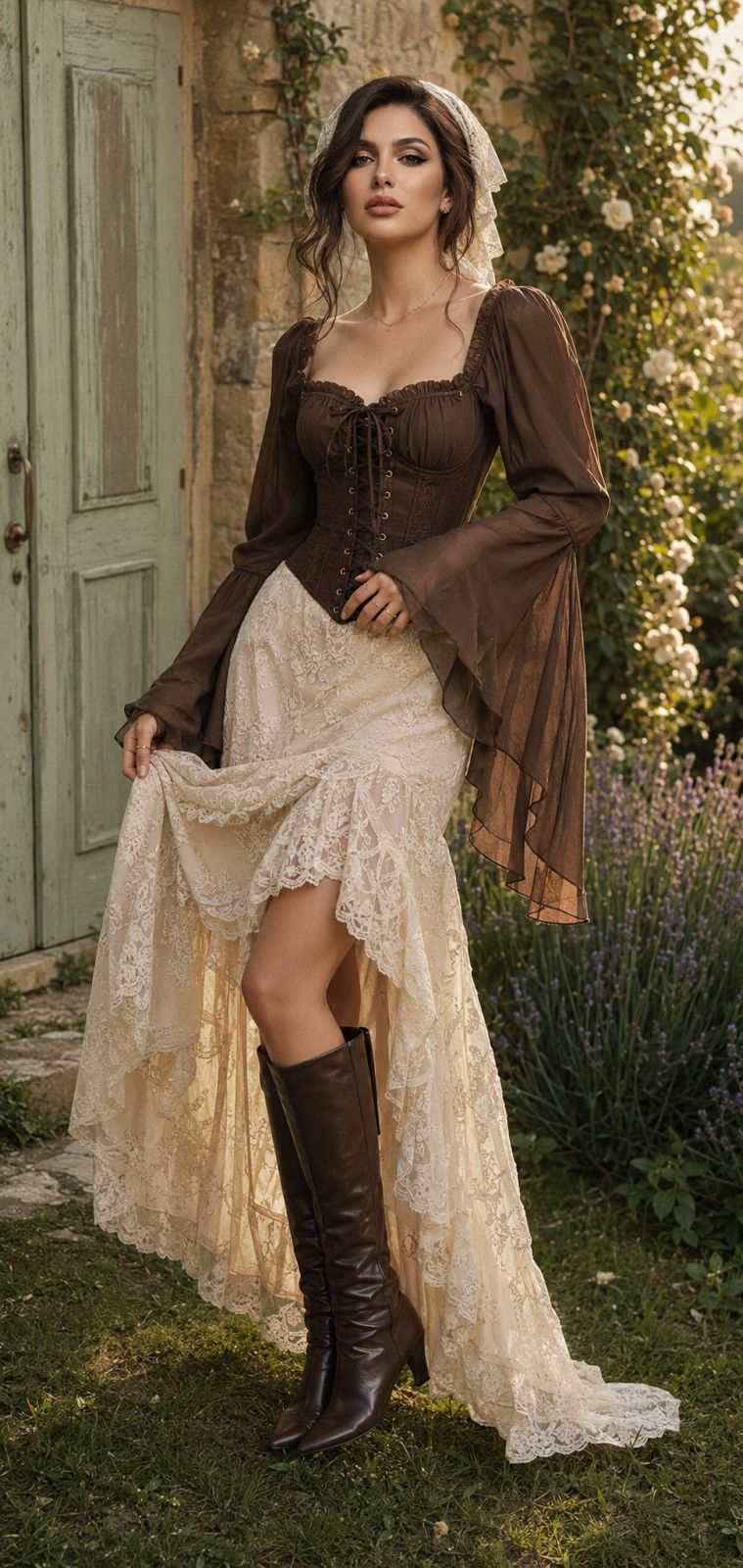 Vintage Pastoral Fashion Editorial