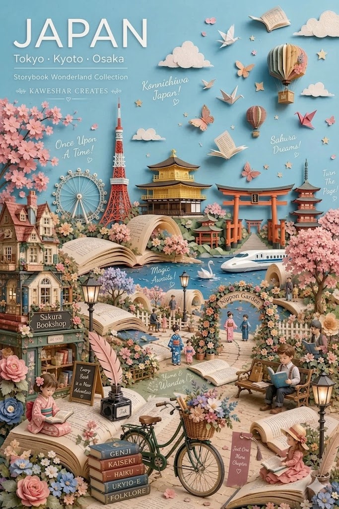 Japan Pop-Up Fairy Tale