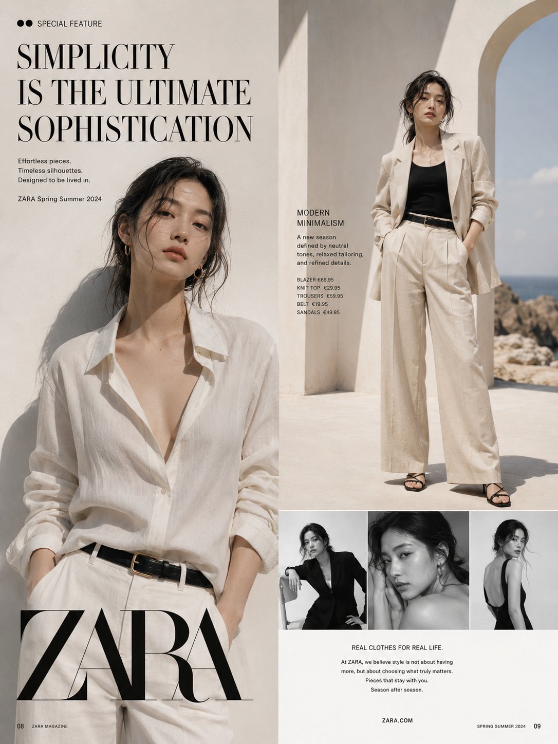 Luxury Fashion Editorial Design