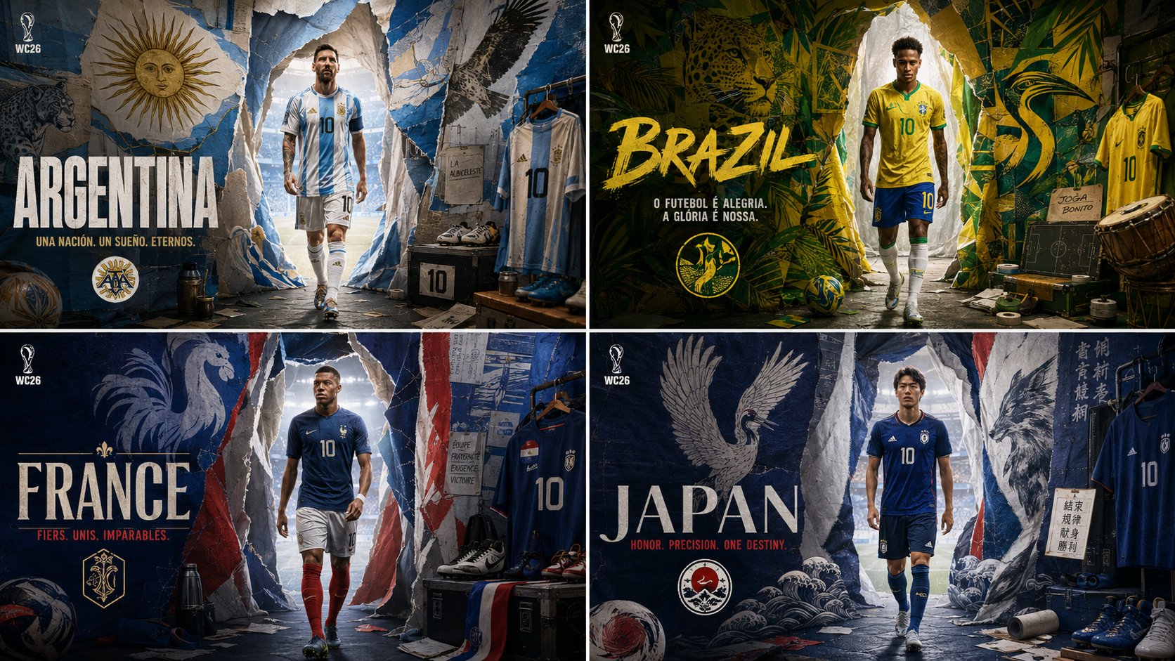 World Cup Entrance Tunnel Ad