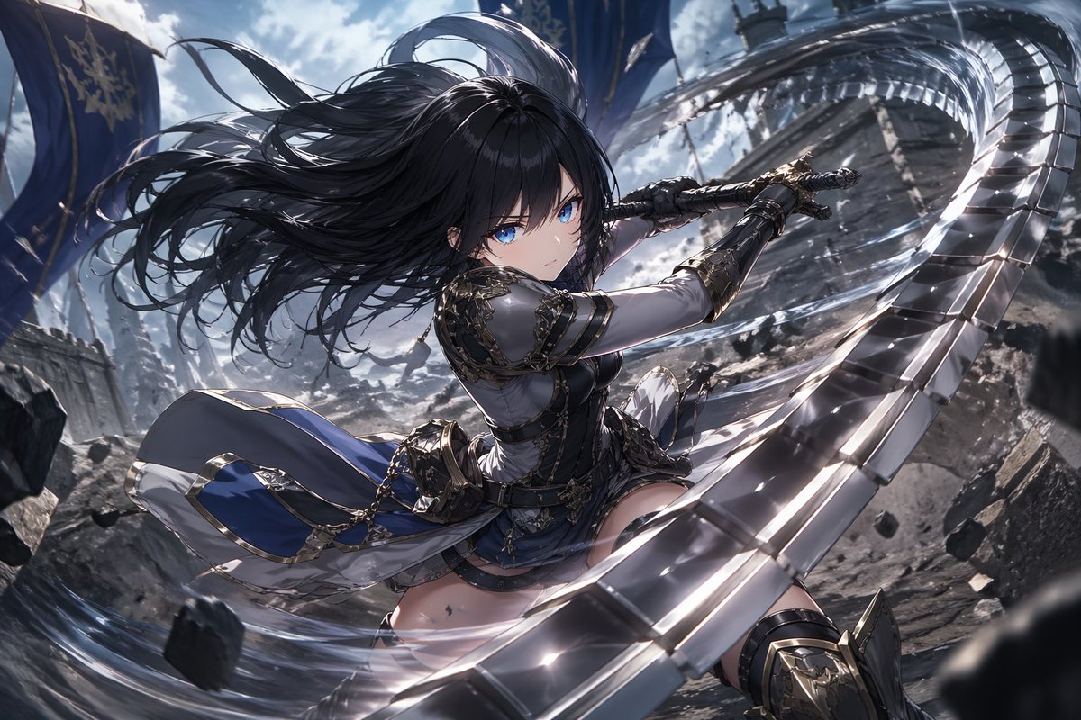Silver Valkyrie's Whip-Sword Strike