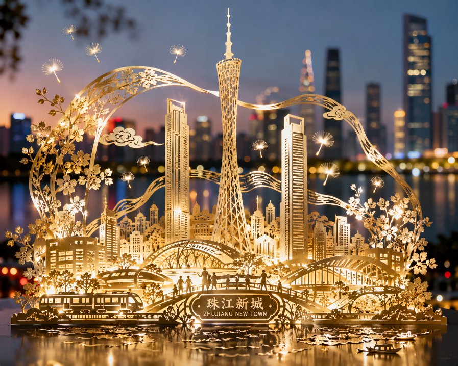 Zhujiang Paper-Cut Dreamscape