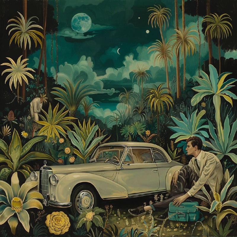 Gentleman on Exoplanet With Mercedes Rousseau Style