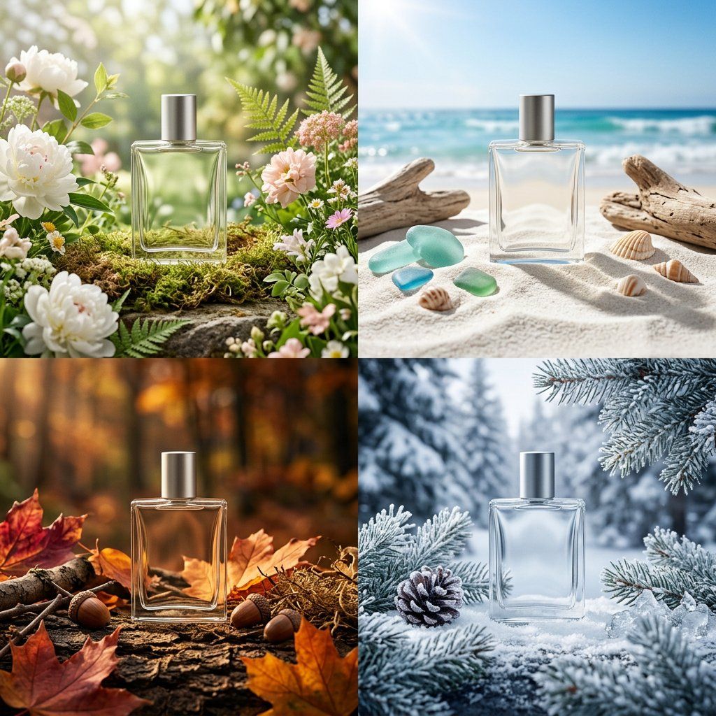 Seasonal Product Visual Campaign Grid