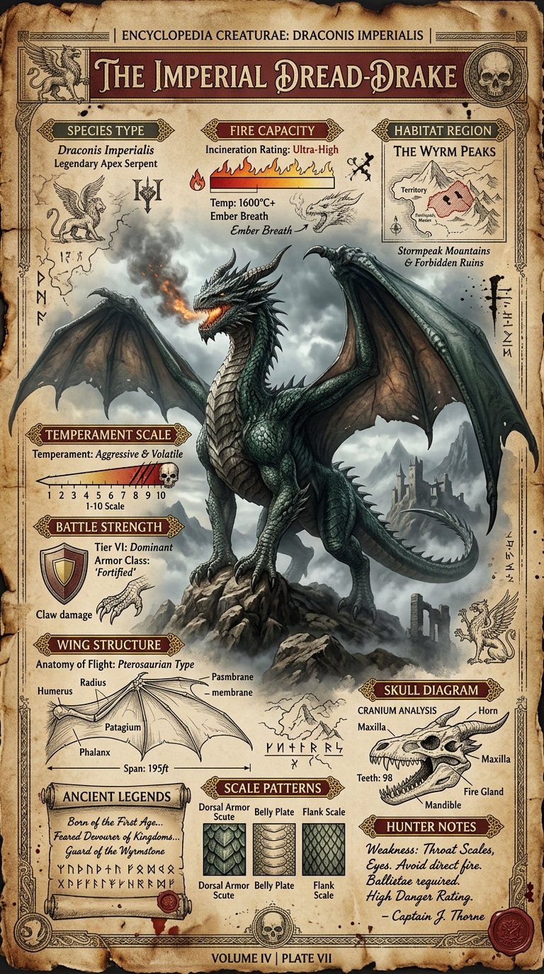 Dragon Codex: Ancient Beast Encyclopedia