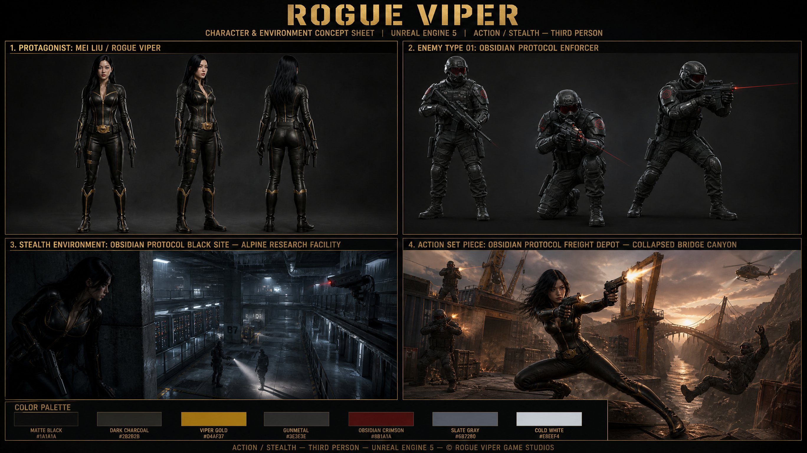 Rogue Viper Concept Art