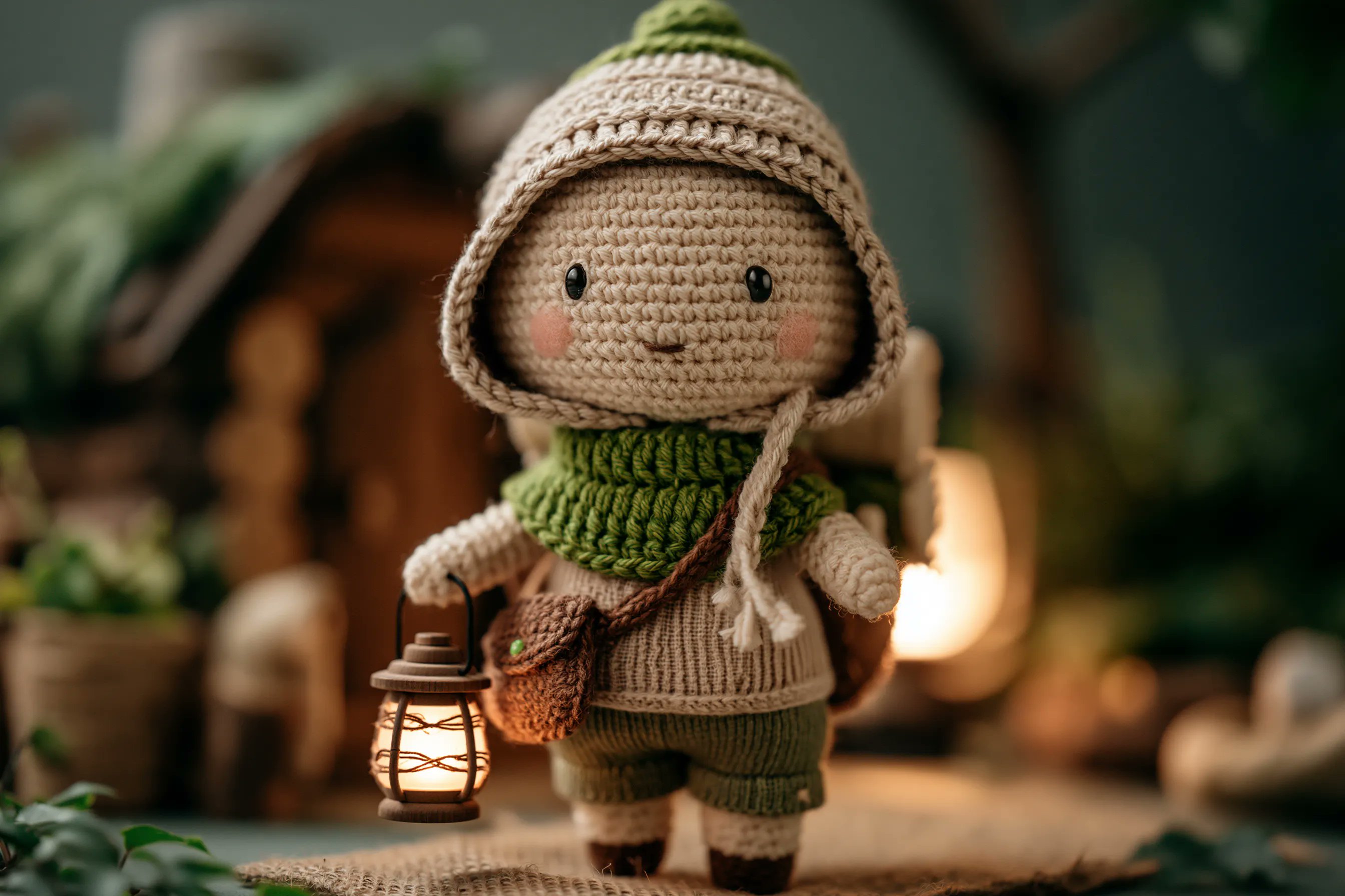 Handmade Crochet Amigurumi Doll