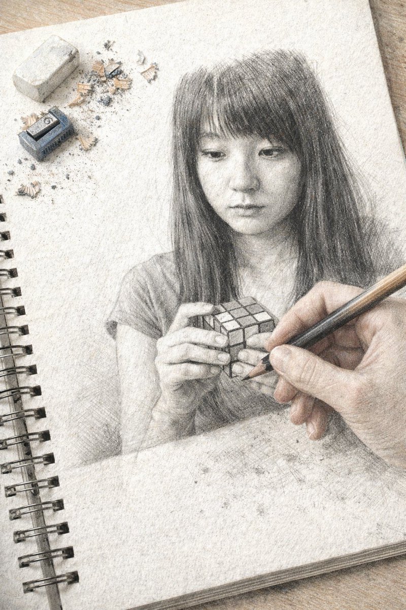 Trompe-l'œil Sketchbook Illusion