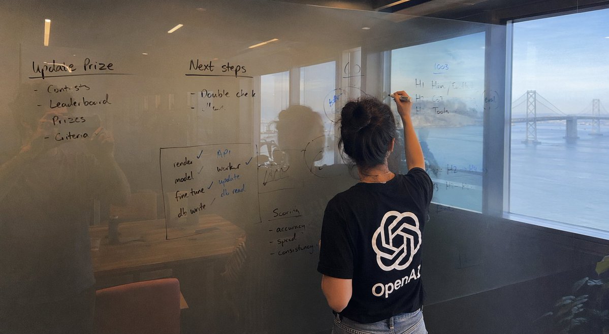 OpenAI Scribble Bay Bridge View