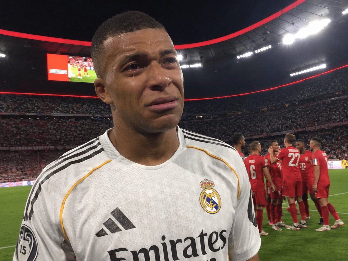 Mbappé Breaks Down at Allianz Arena