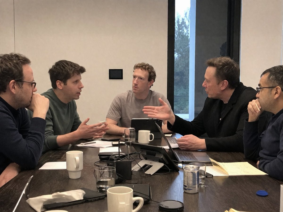 Tech Titans Heated Meeting