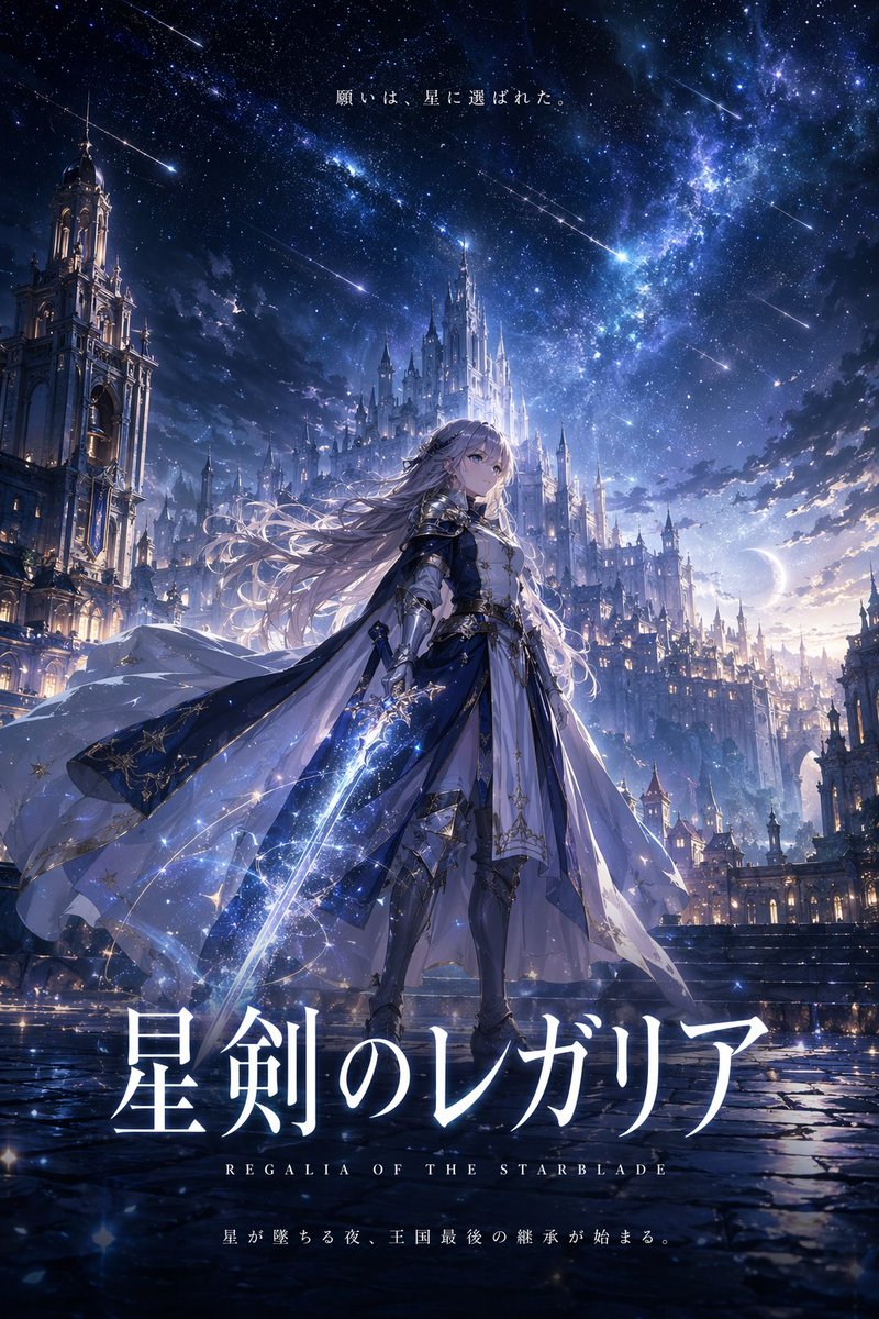 Starblade Knight Fantasy Poster