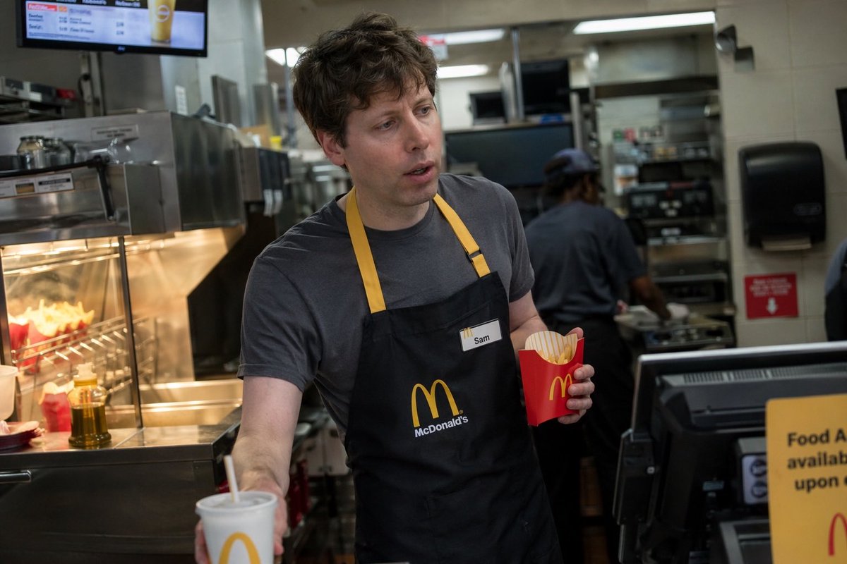 Tech CEO Serves Fries at McDonald's