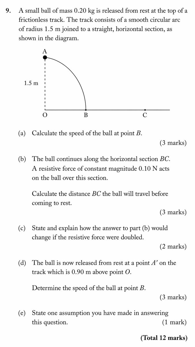 Physics Multiple Choice Answers