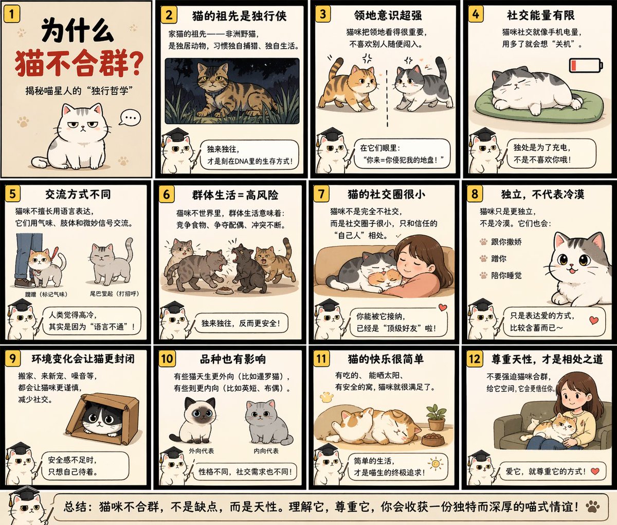 Why Cats Are Solitary