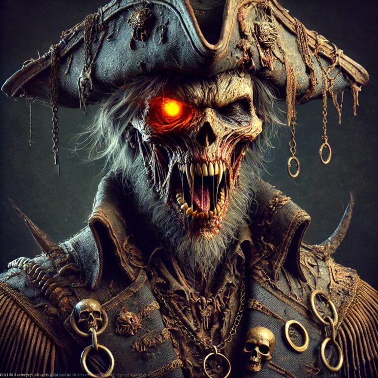 Undead Pirate Dark Fantasy Gothic
