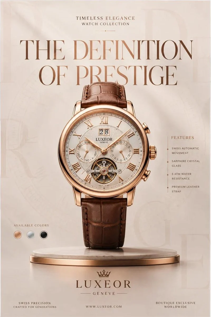 Luxury Product Editorial Campaign