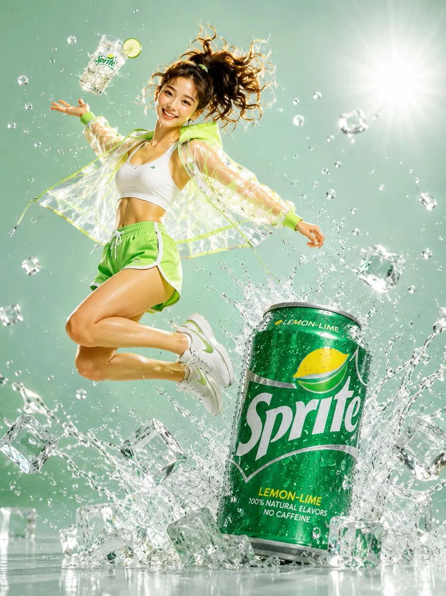 Sprite Dynamic Commercial Shoot