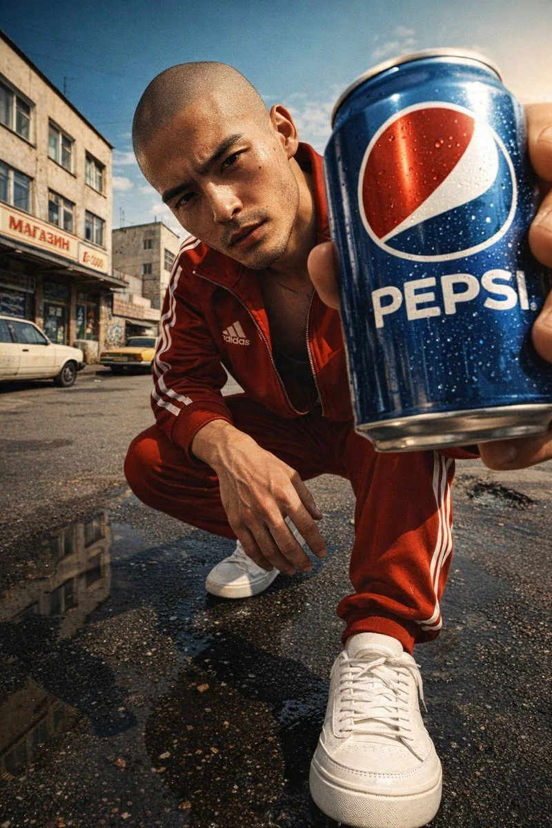 Soviet Street Pepsi Commercial Portrait