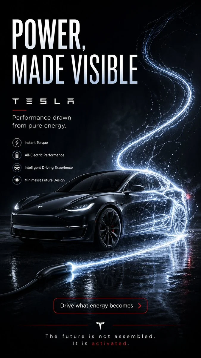 Energy Born Tesla