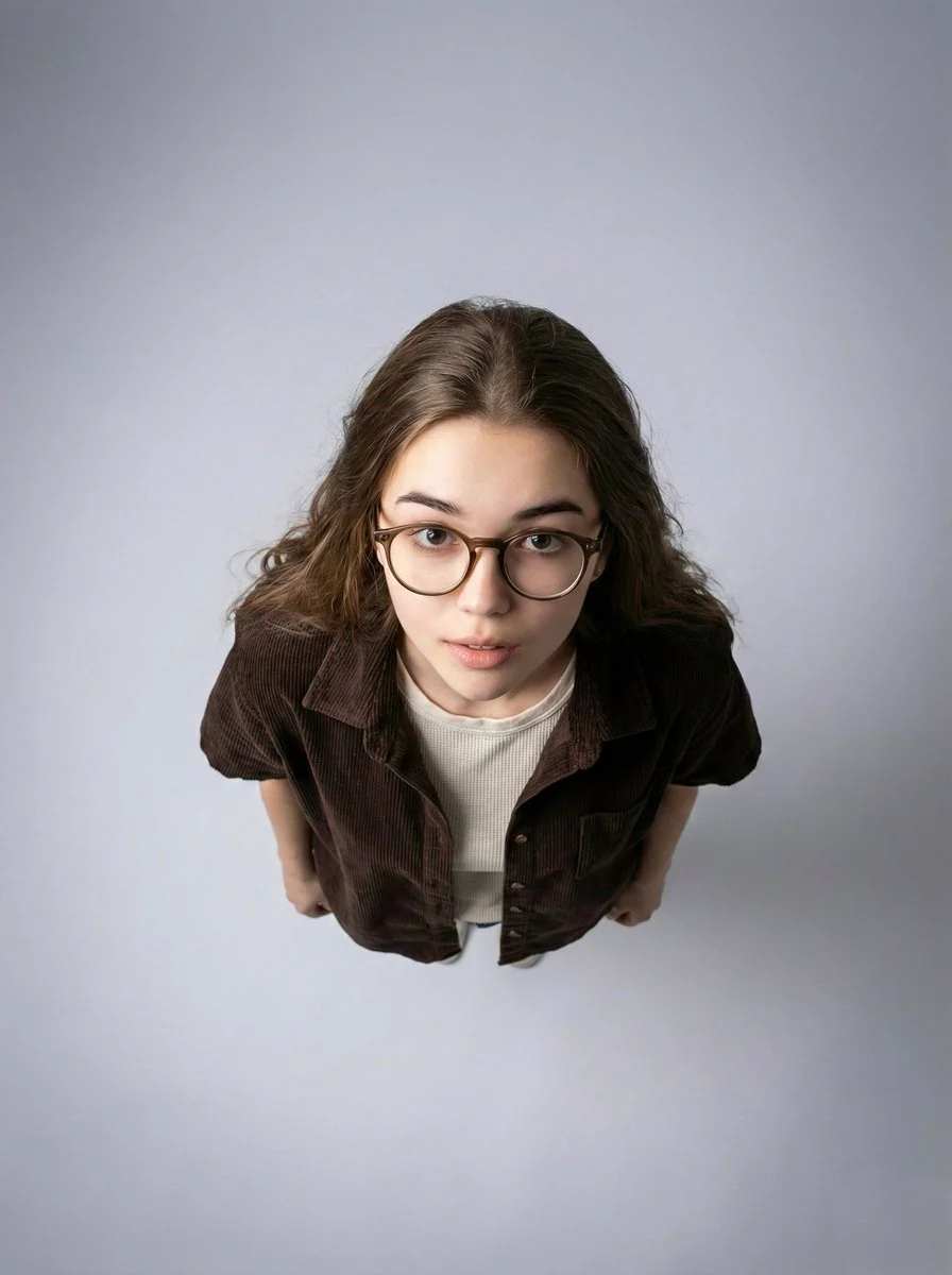 Aerial Portrait Studio Shot