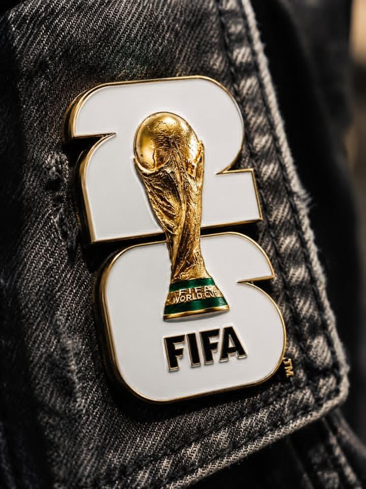 World Cup Enamel Pin Macro Shot