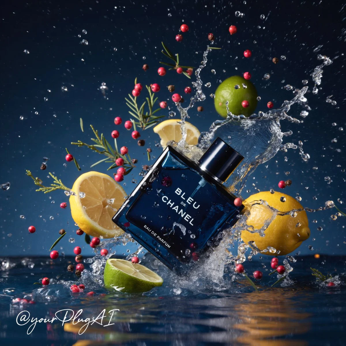 Cinematic Luxury Perfume Product Photography