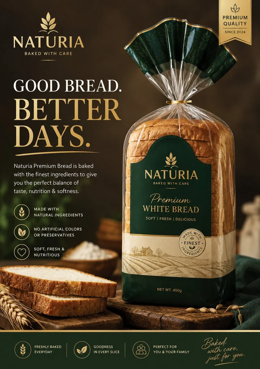 Luxury Bread Ad Campaign