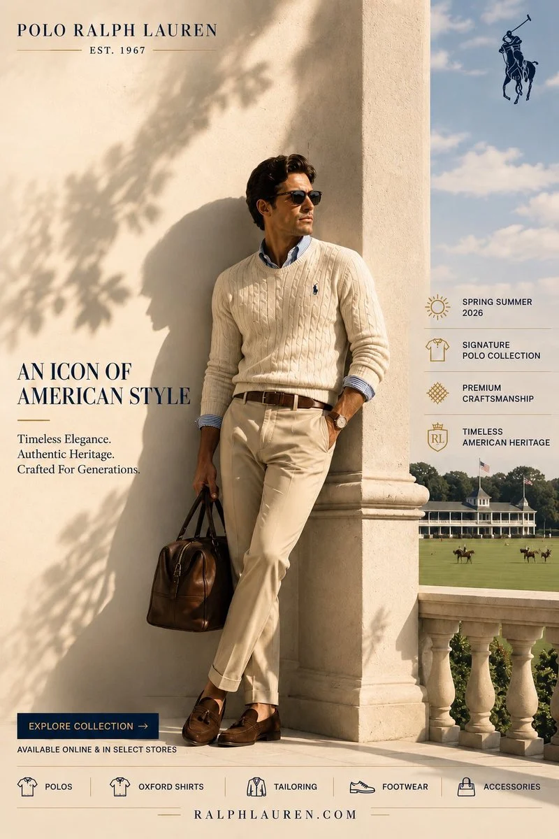 Polo Ralph Lauren Luxury Campaign
