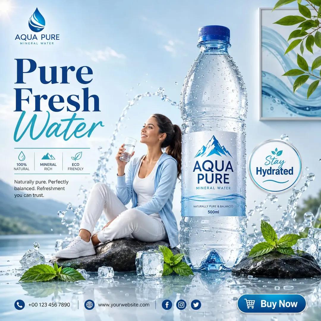 Tropical Creative Commercial Poster Design