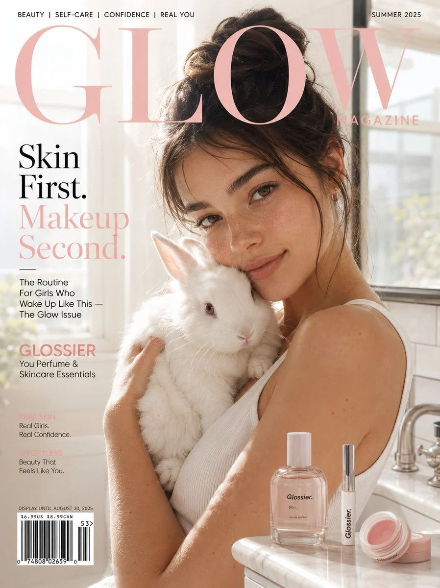 Glossier Girl Morning Glow