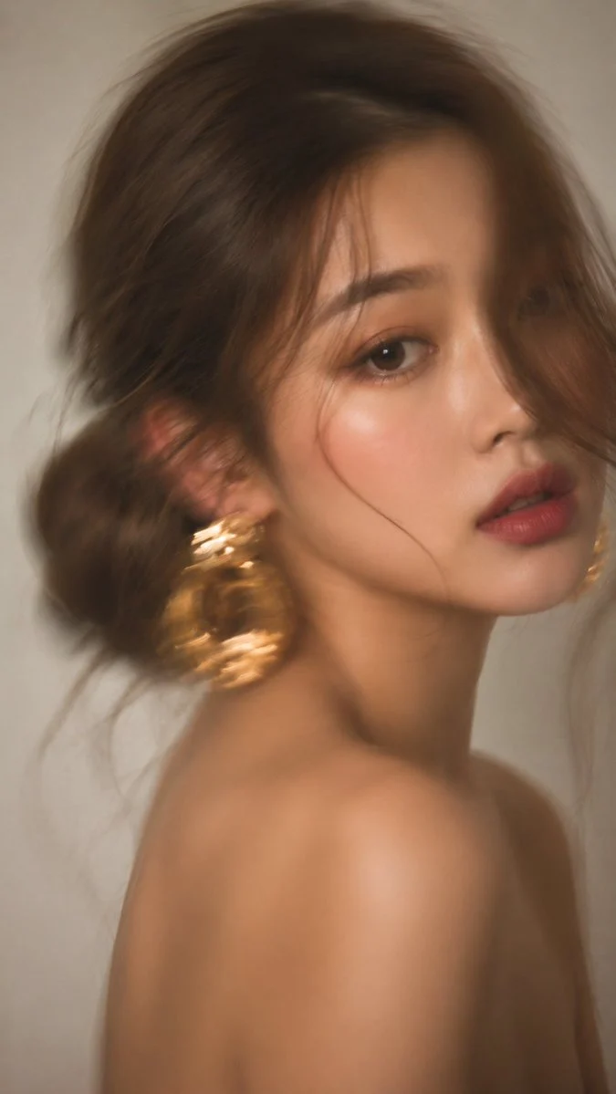 Motion-Blur Portrait Art