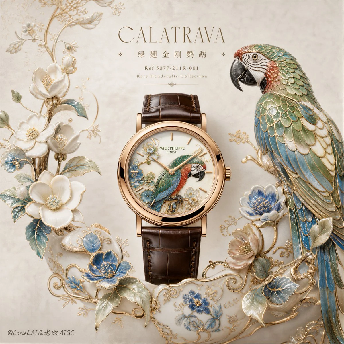 Patek Philippe Porcelain Aviary Masterpiece