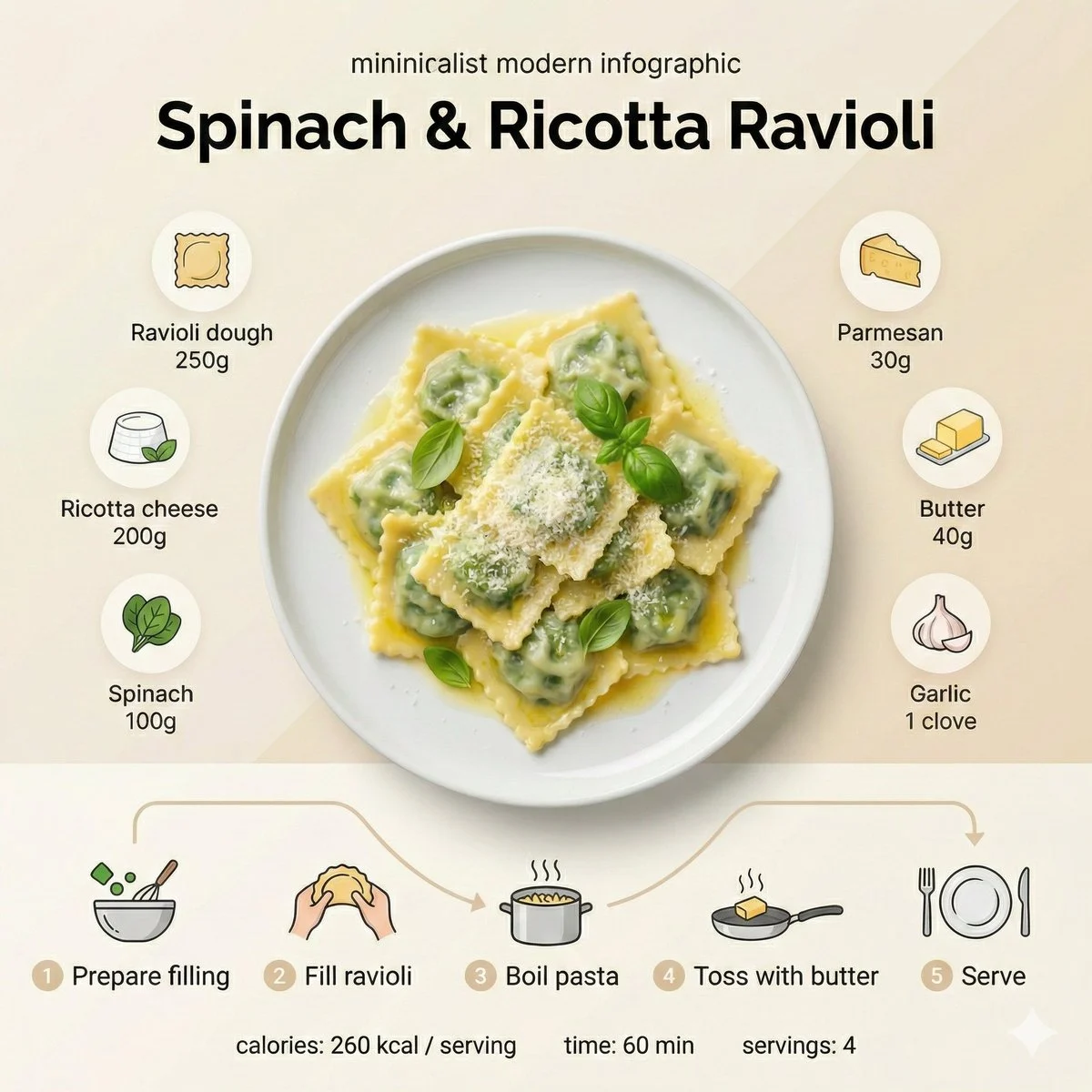 Polish Pierogi Recipe Infographic