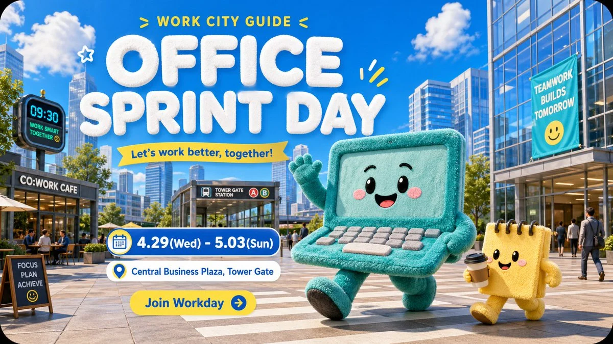 Plush City Festival Poster Maker