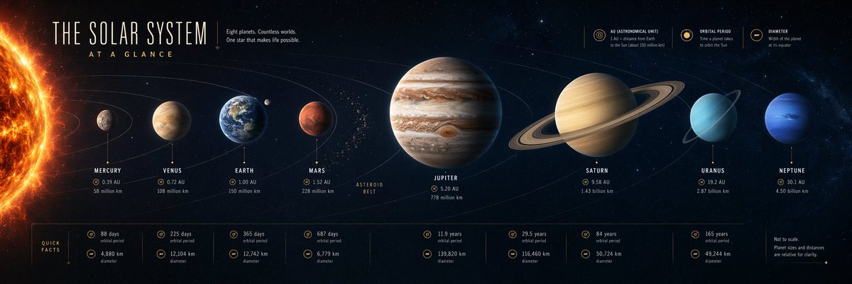 Ultra-Wide Panoramic Science Explainer Visual