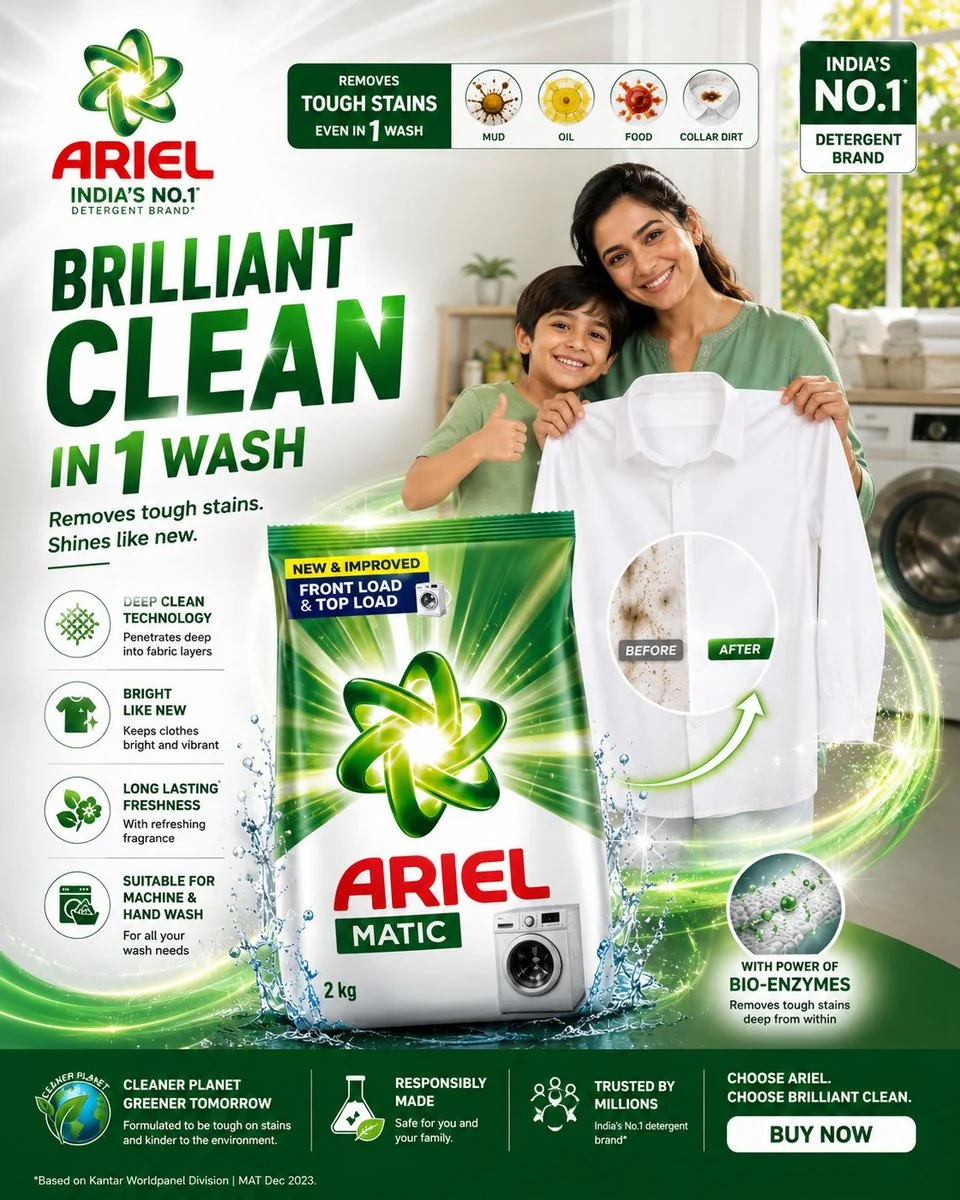 Tide Stain Removal Hero Ad
