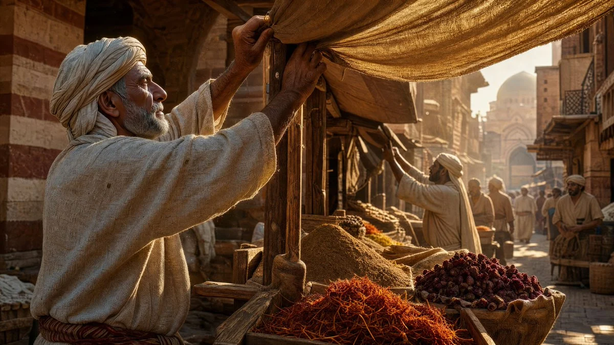 14th Century Egyptian Spice Market