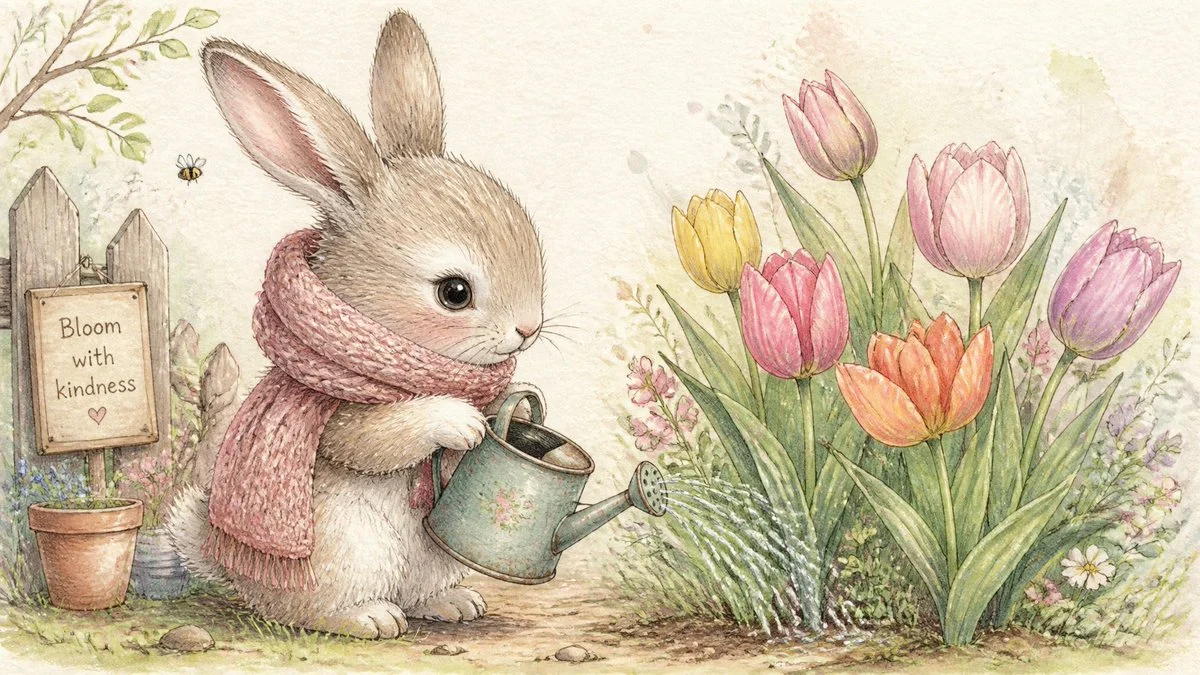 Cute Hand Drawn Storybook Illustration