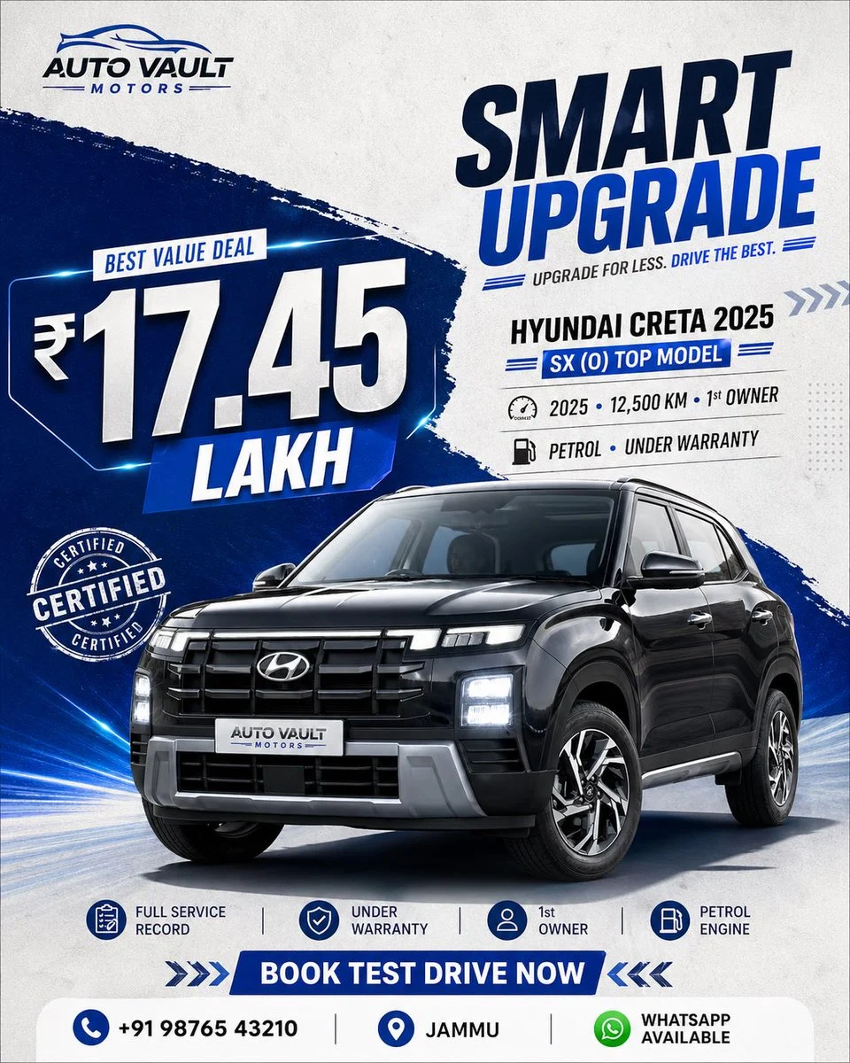 Premium Creta Smart Upgrade Deal