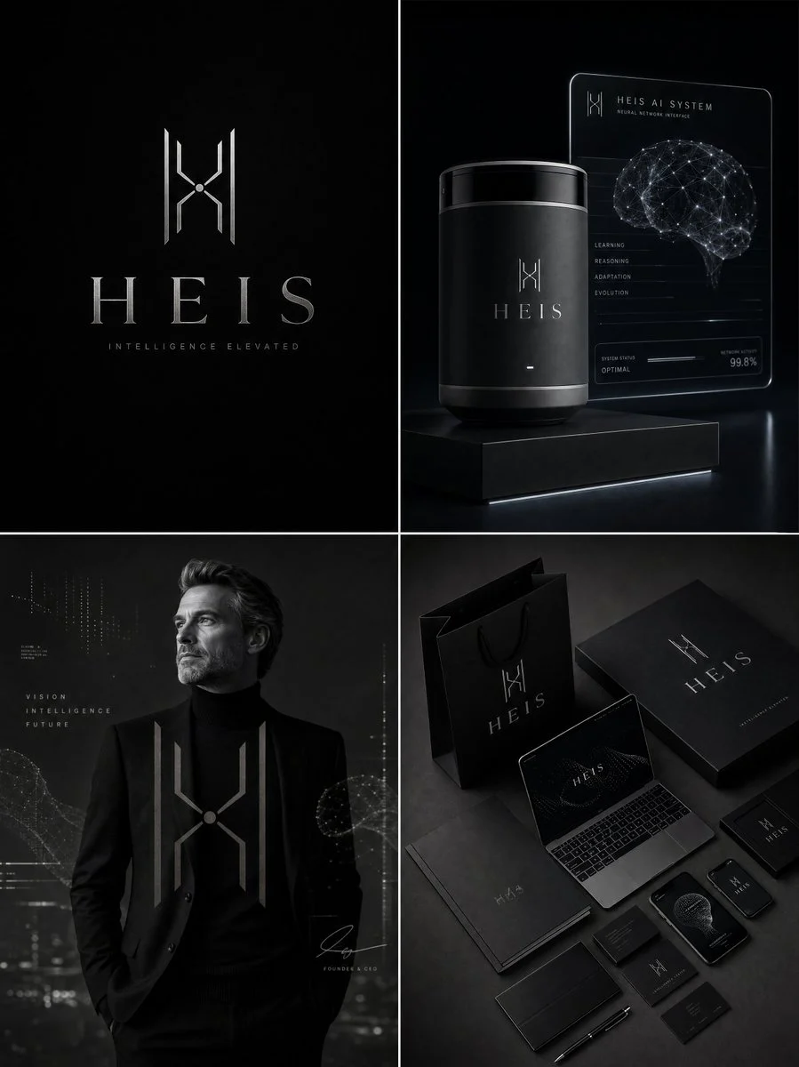 Luxury AI Brand Identity System