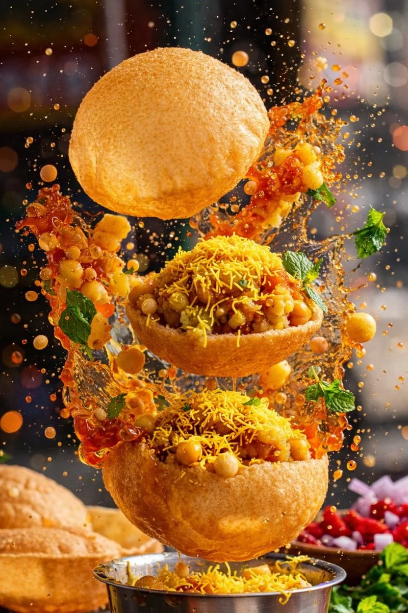 Floating Food Cinematic Shots