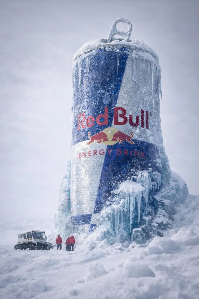 Monster Energy Arctic Ice Monument