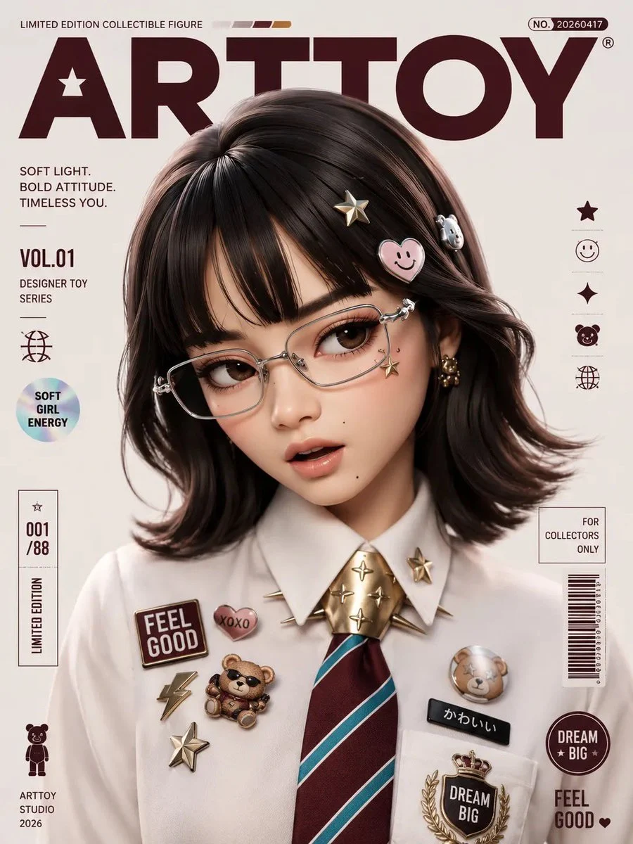 Designer Toy Aesthetic Transformation