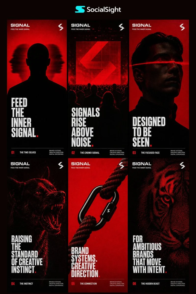 Inner Signal Brand Posters