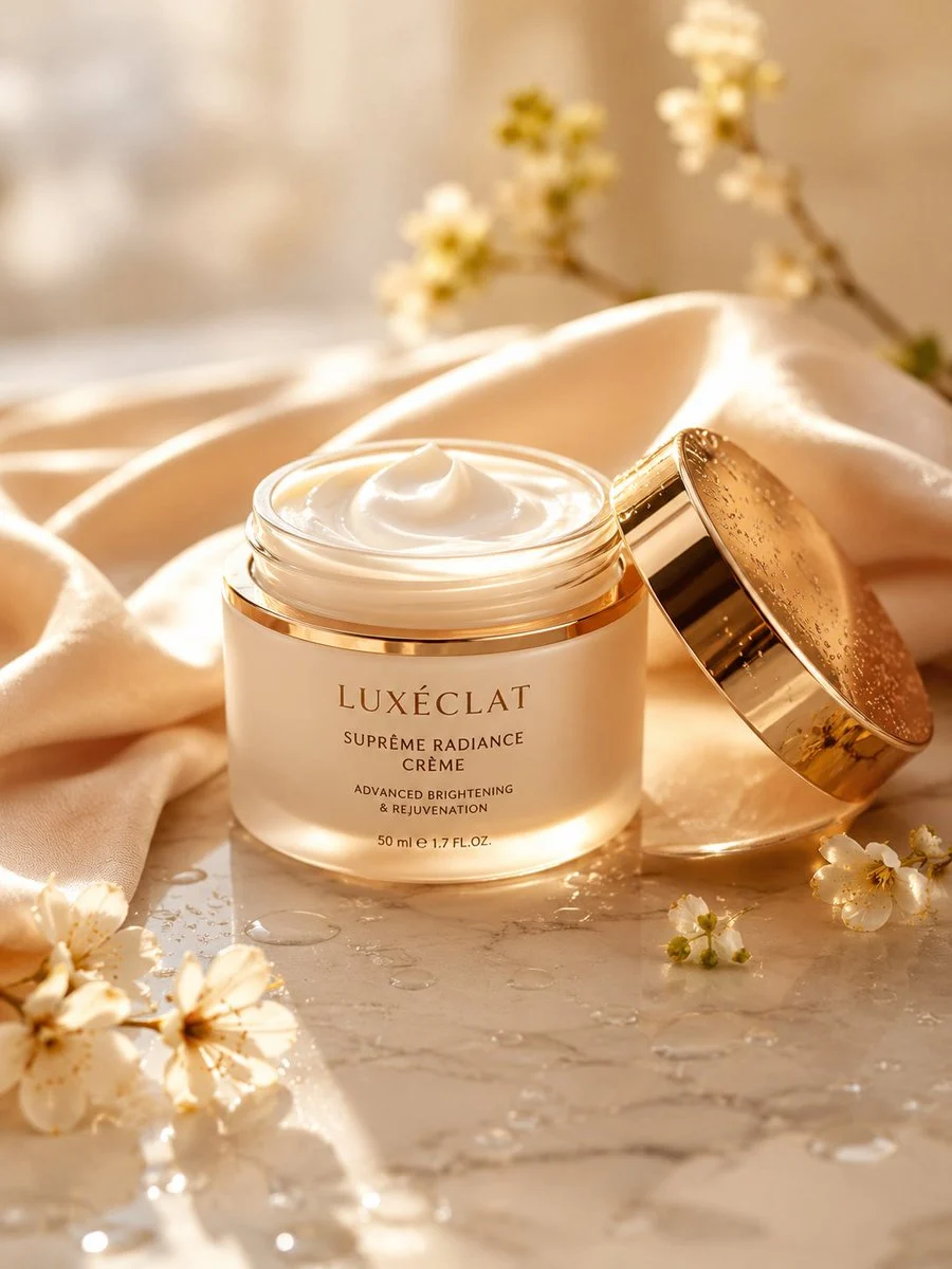 Luxury Skincare Cream Ad