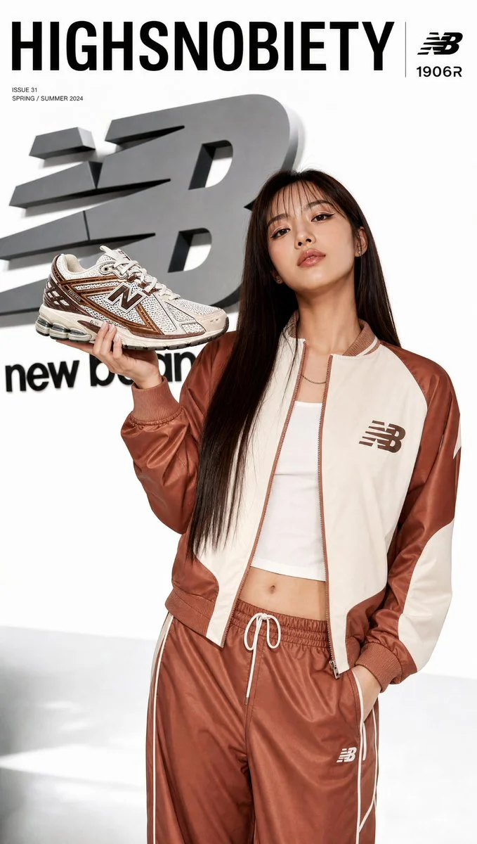 Streetwear Collab Magazine Cover