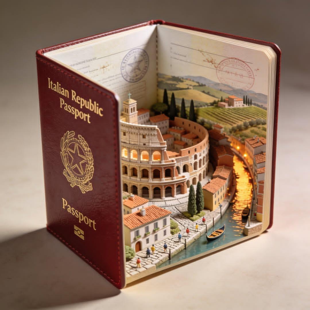 Passport Diorama Magic